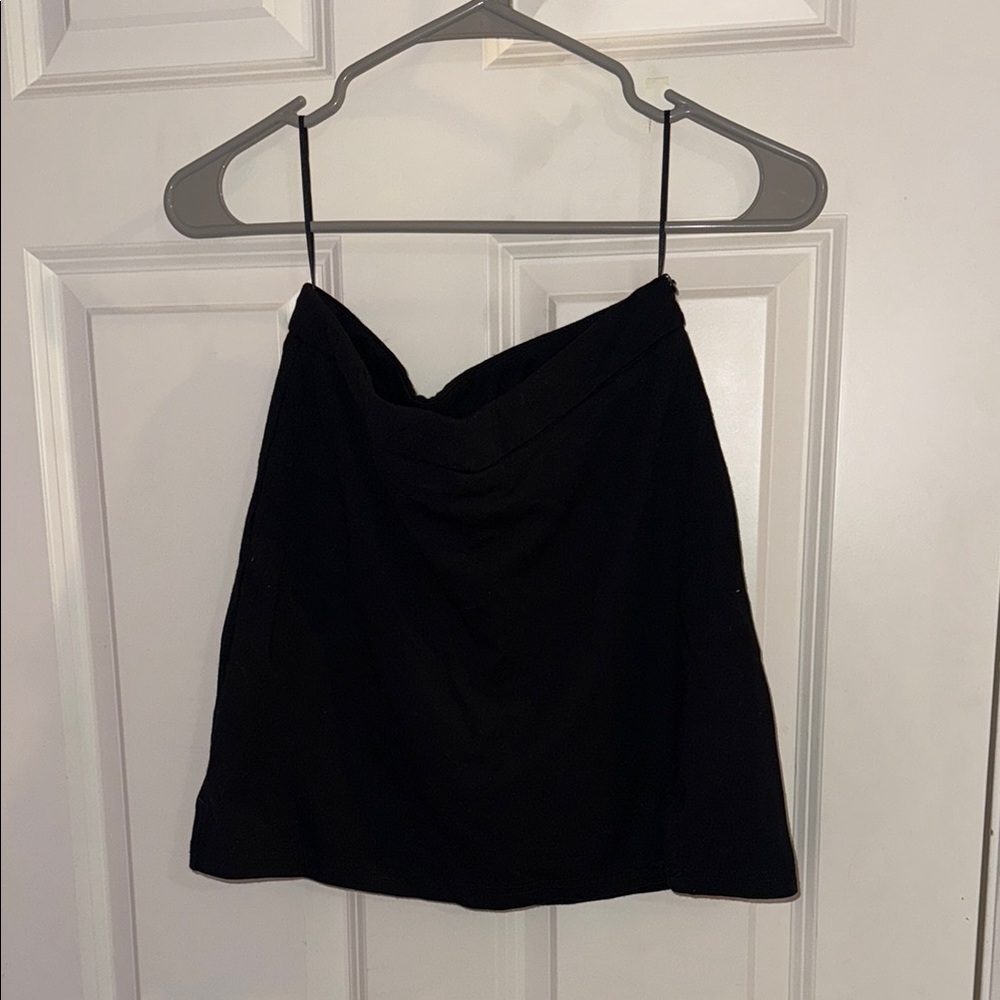Princess Polly Black Mini Skort